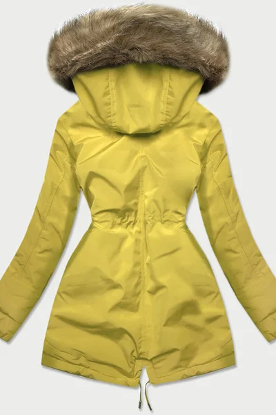 Zimní kožíšková bunda Citrusový sen MHM