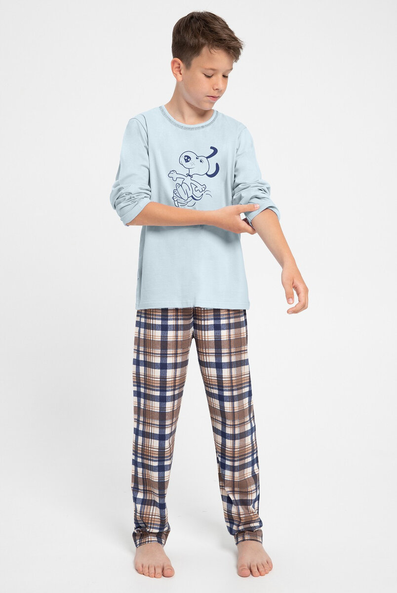 Chlapecké pyžamo Taro Parker 3089 dł/r 146-158 Z24, modrá 152 i384_83736217