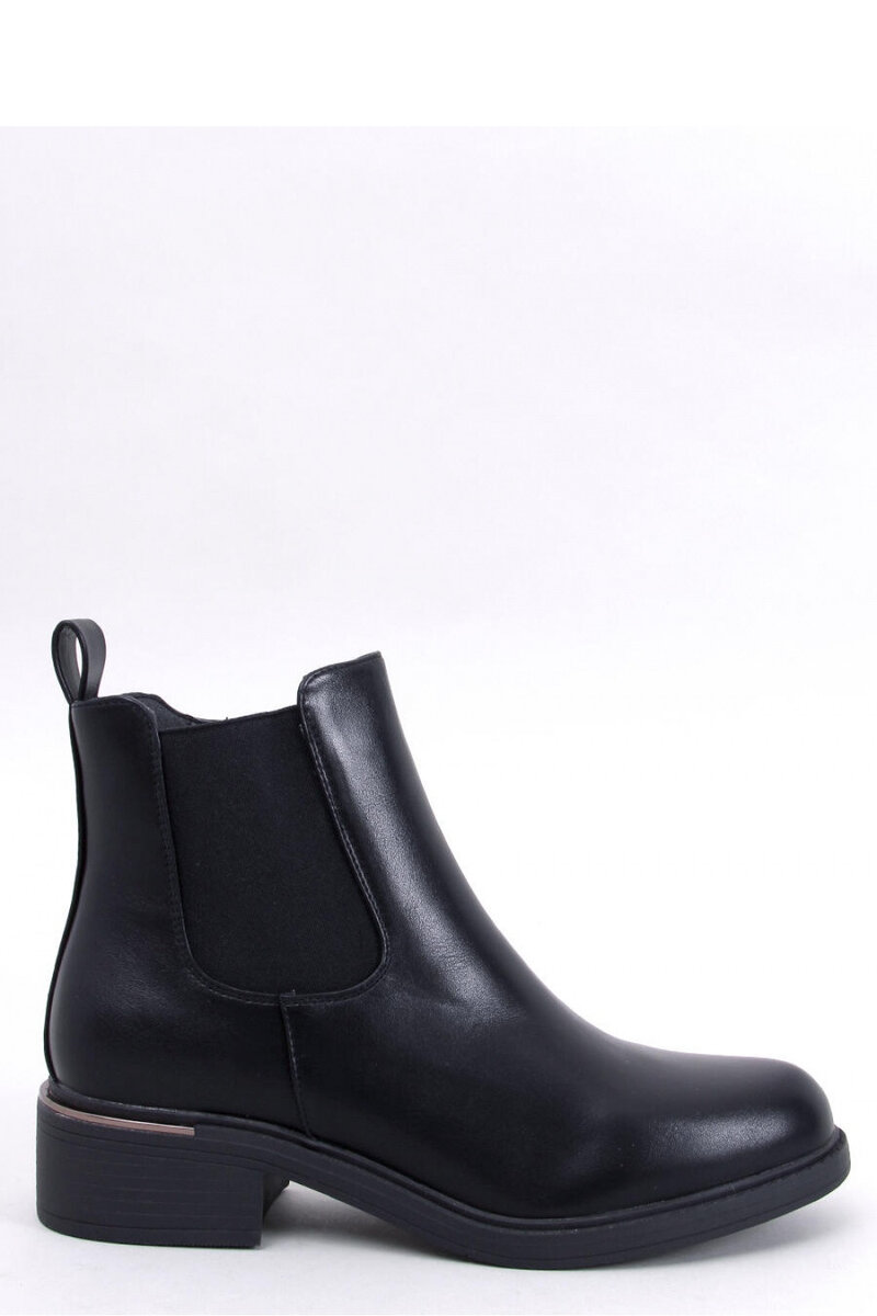 Černé dýhové pantofle Inello Comfort, 38 i240_188472_2:38