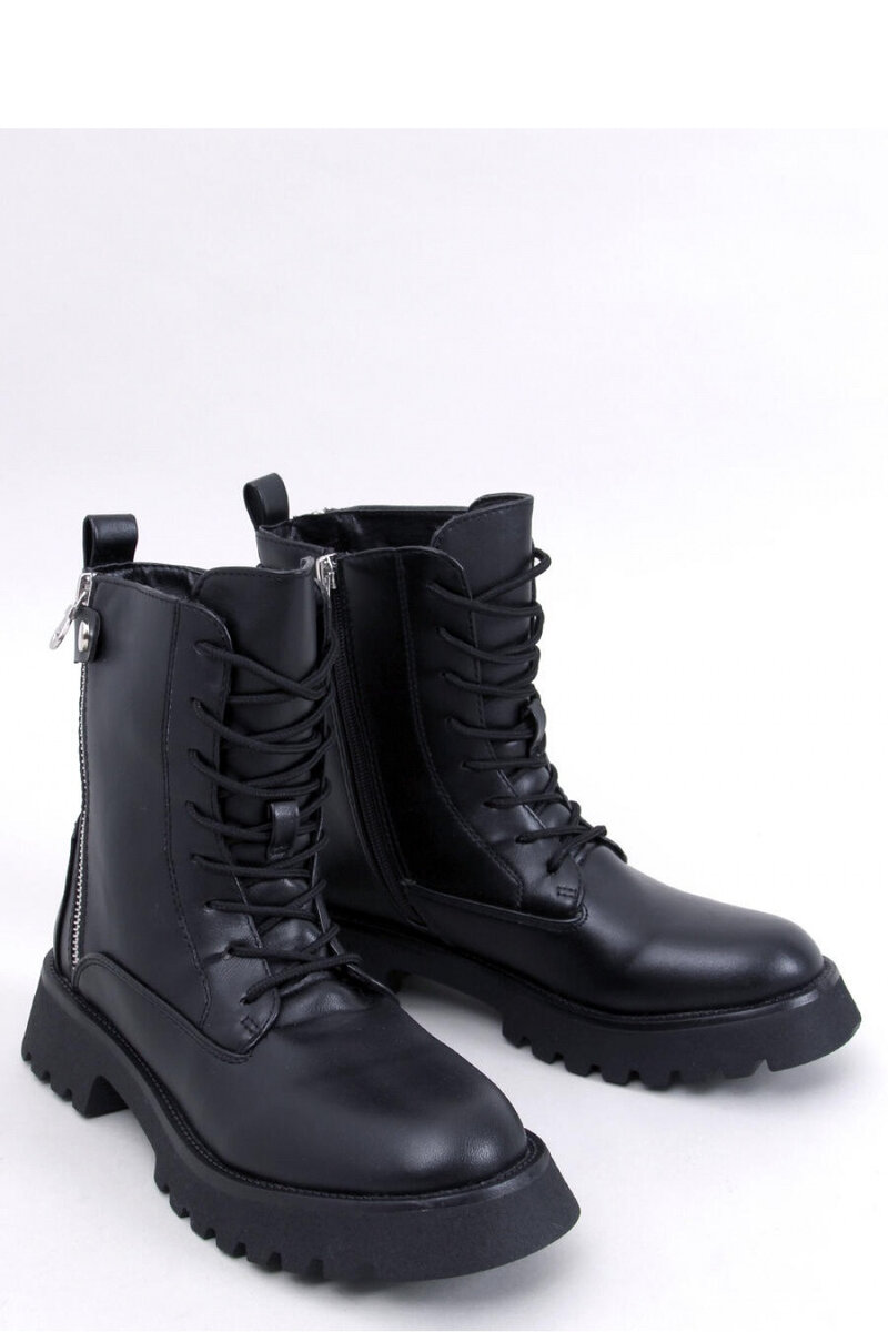 Černé vojenské dámské šněrovací boty Inello, 37 i240_188475_2:37