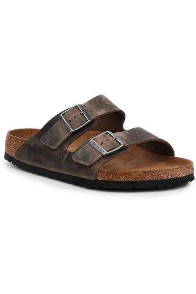 Pánské kožené pantofle Birkenstock Arizona