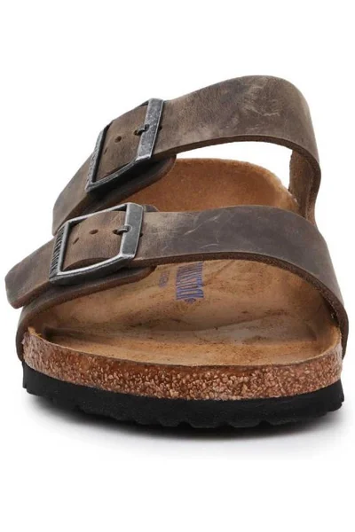 Pánské kožené pantofle Birkenstock Arizona