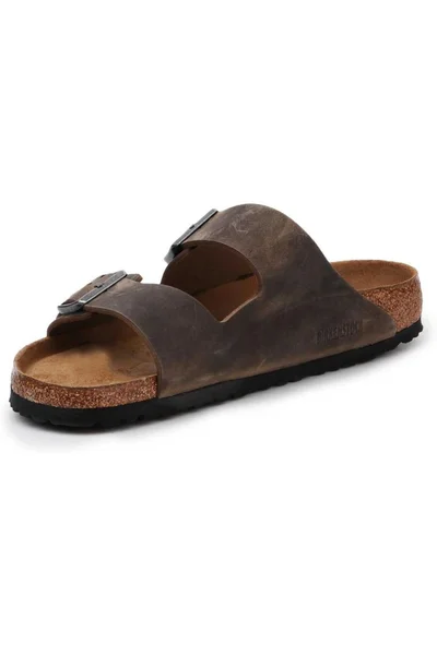 Pánské kožené pantofle Birkenstock Arizona