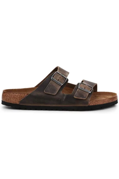 Pánské kožené pantofle Birkenstock Arizona