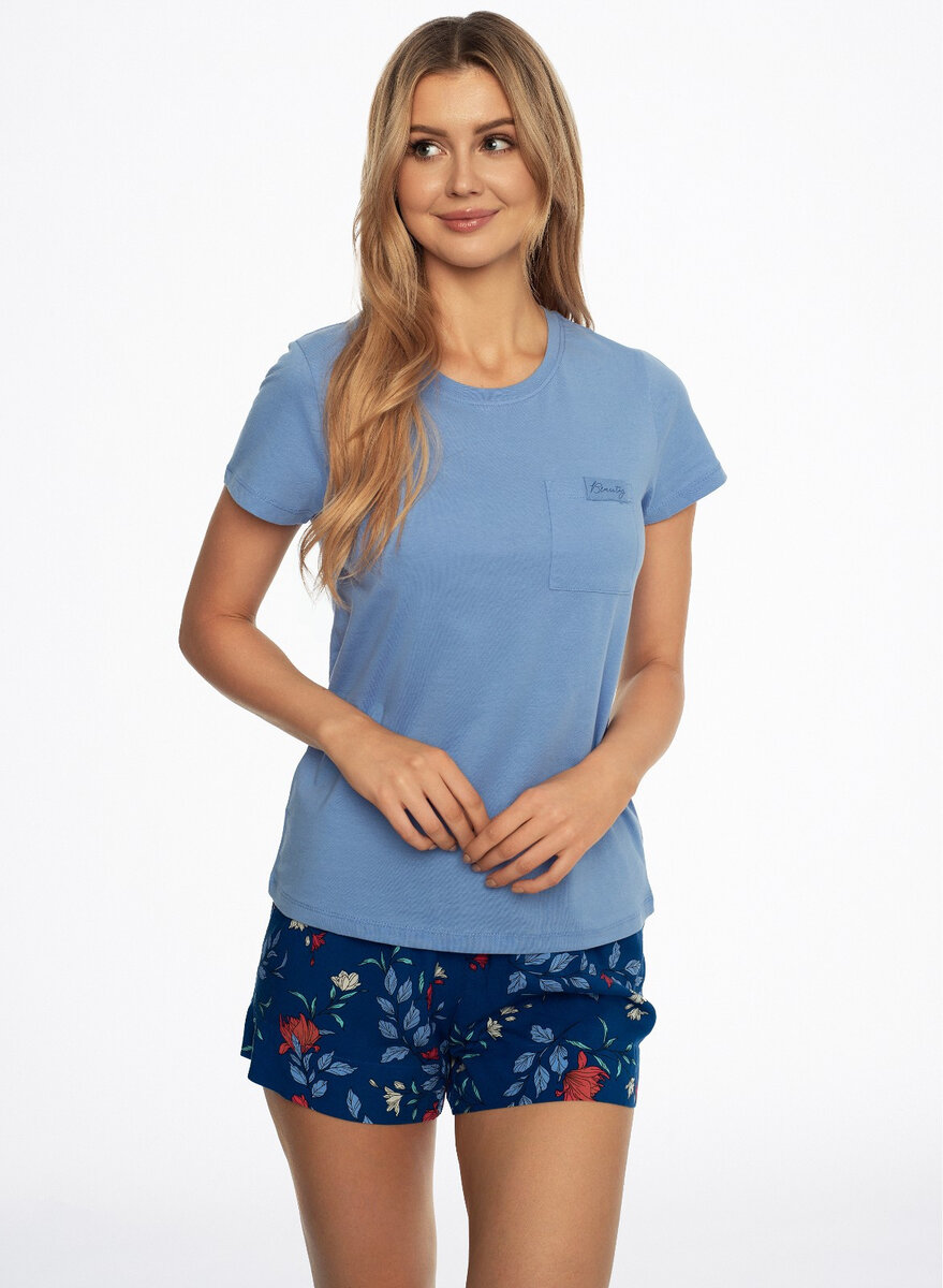 Letní pyžamo pro ženy HENDERSON LADIES, světle modrá XL i384_52079334