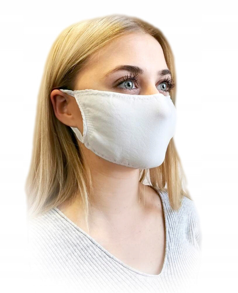 Ochranná hygienická maska - Gemini, bílá UNI i10_P43873_1:5_2:114_