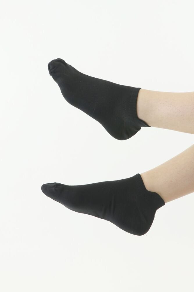 Sportovní černé kotníkové ponožky - Vzdušné Moraj, 43-45 i10_P64770_2:1023_