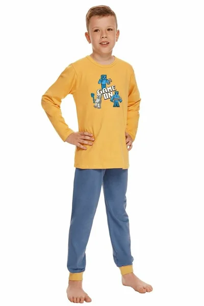 Chlapecké pyžamo Jacob žluté Taro