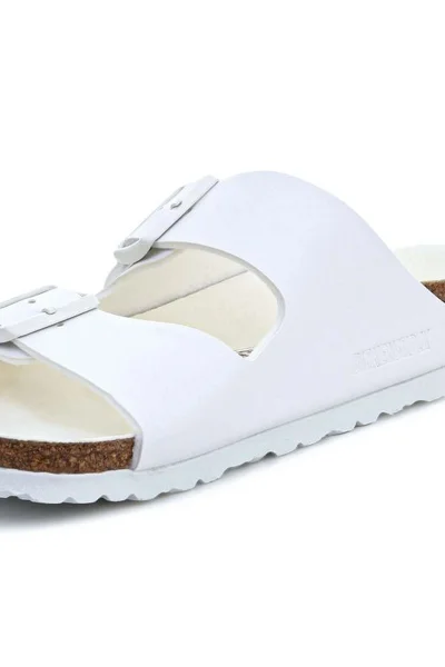 Dámské žabky Birkenstock Arizona W bílé