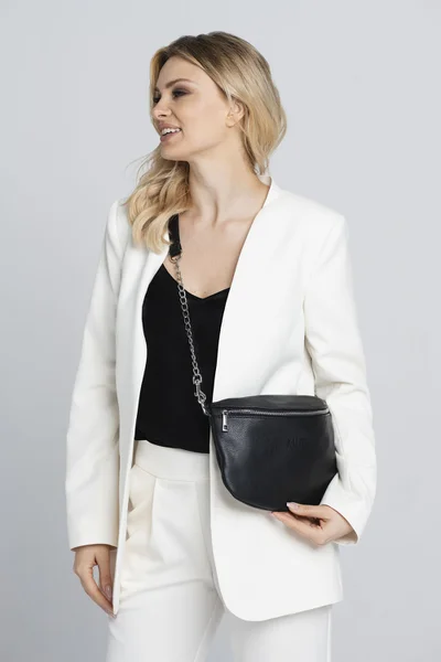 Kalite Look Černé Crossbody Elegance Kabelka