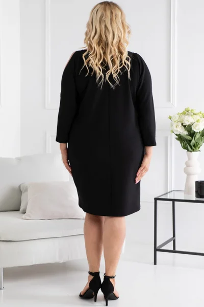 Šaty Martina - Elegantní Plus Size Karko