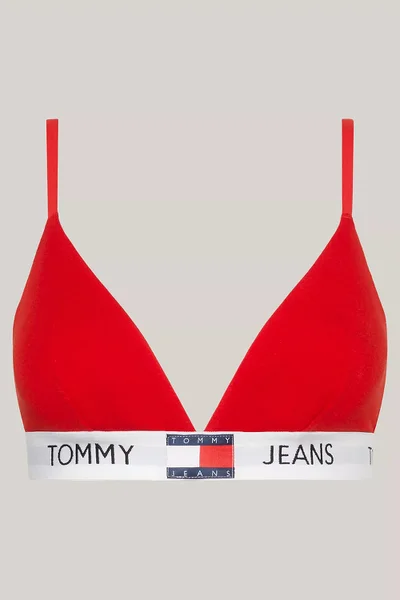 Komfortní červená podprsenka Close to Body - Tommy Hilfiger