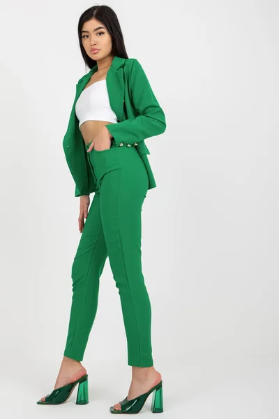 Dámské kalhoty YP SP CU3 zelená FPrice