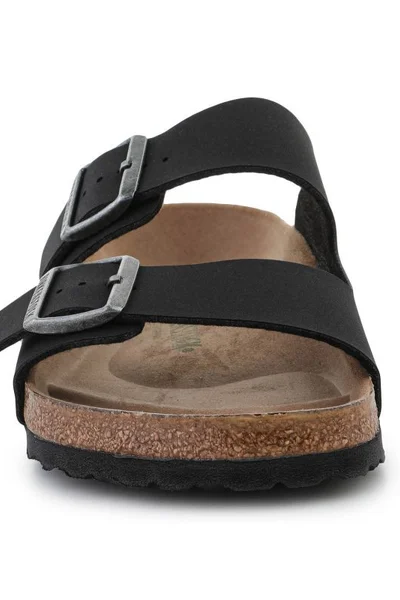 Birkenstock Arizona M - Pánské černé žabky s anatomickou stélkou