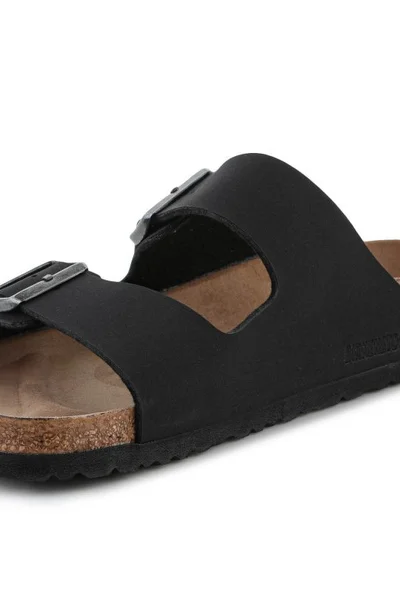 Birkenstock Arizona M - Pánské černé žabky s anatomickou stélkou