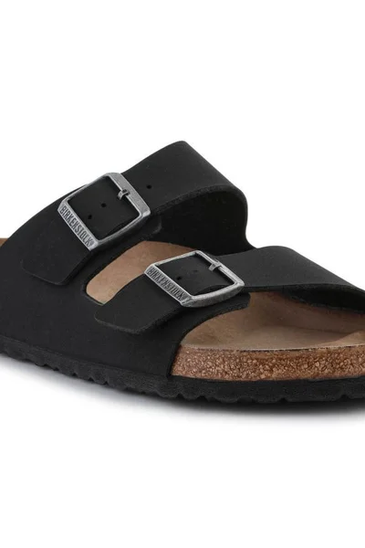 Birkenstock Arizona M - Pánské černé žabky s anatomickou stélkou