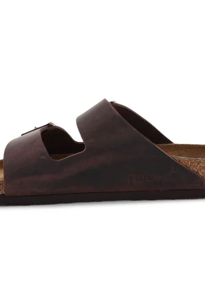 Pánské kožené žabky Birkenstock Arizona