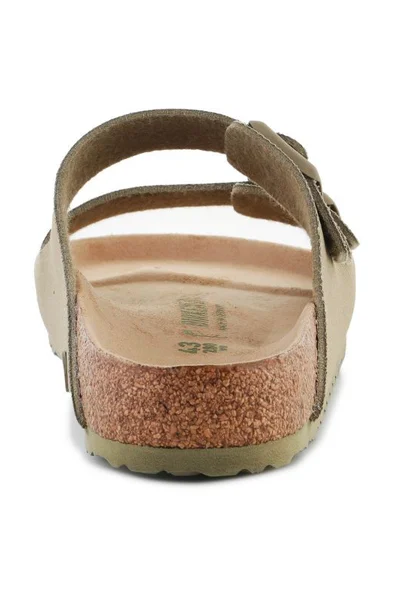 Birkenstock Pánské Vegan Žabky Canvas Khaki