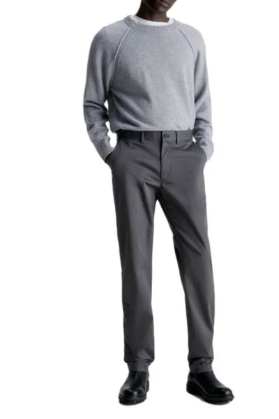 Pánské Slim Fit Chinos Satin Stretch Calvin Klein