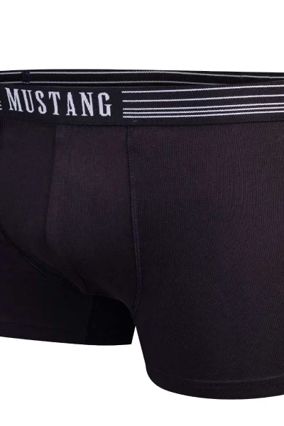 Pánské slipy Mustang černošedé 2pack