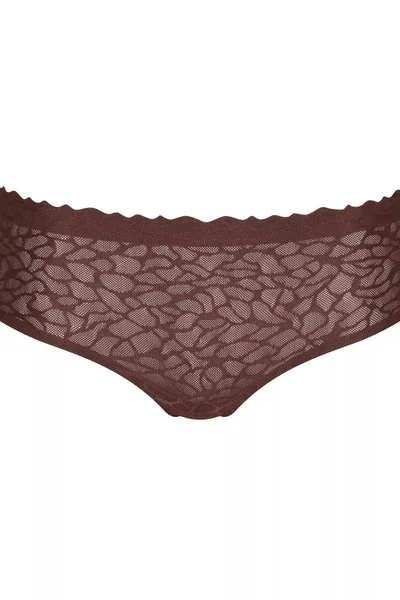 Dámské bokové kalhotky Zero Feel Lace 2NF3IE Hipster - EBONY BROWN - hnědá 849 - Sloggi