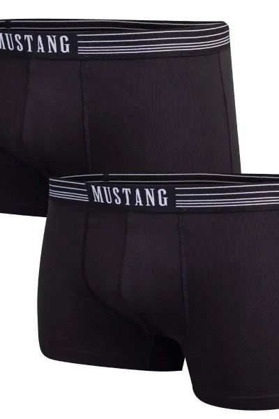 Pánské slipy Mustang Black 2-pack