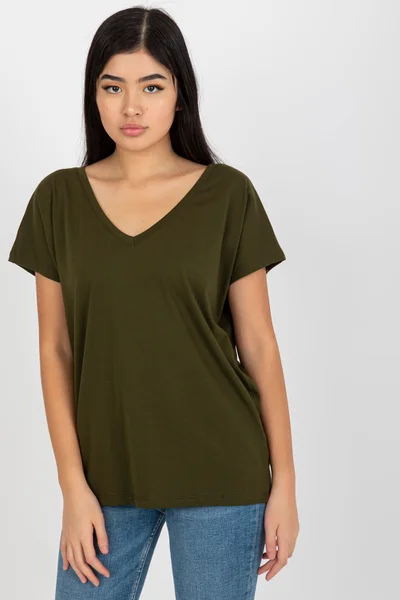 Dámské tričko RV TS H563 khaki FPrice