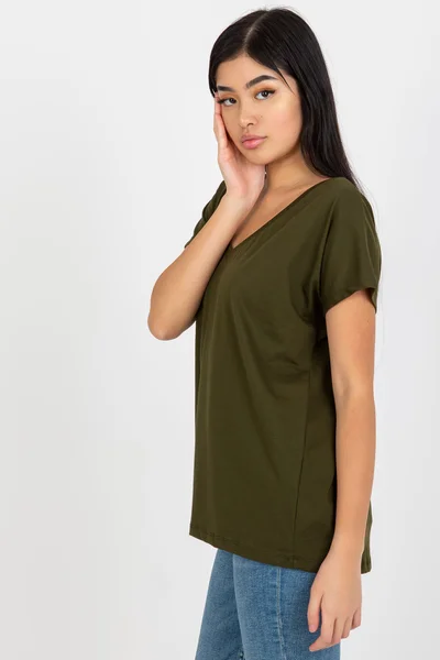 Dámské tričko RV TS H563 khaki FPrice