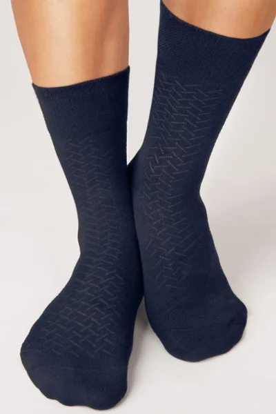 Noviti Bambusové Eleganční Pánské Ponožky