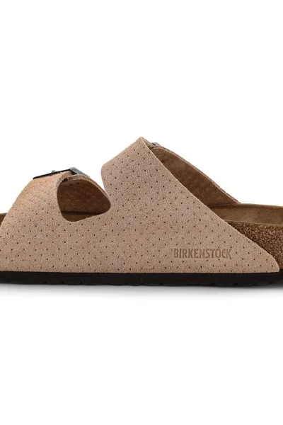 Pánské béžové žabky Birkenstock Arizona BS