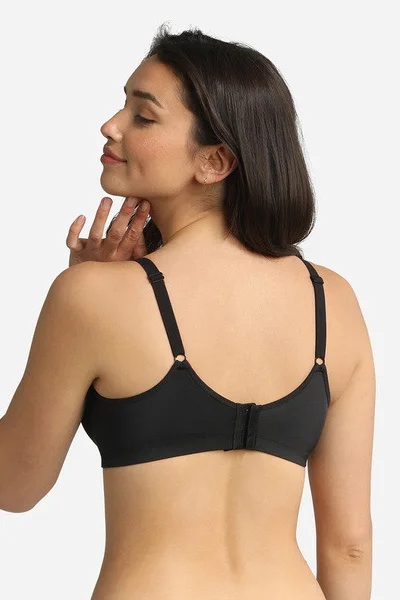 Podprsenka pro ženy bez kostic Playtex ESSENTIAL SUPPORT SOFT CUP BRA - Playtex - černá