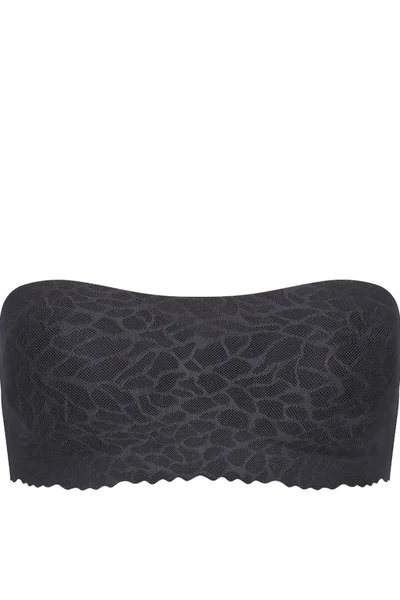 Podprsenka pro ženy Sloggi Zero Feel Lace 0KI537 Bandeau černá