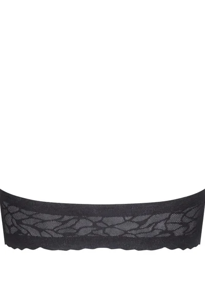 Podprsenka pro ženy Sloggi Zero Feel Lace 0KI537 Bandeau černá