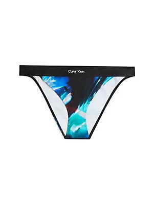 Plavky Dámské Spodní díl CHEEKY BIKINI-PRINT - Calvin Klein, L i652_KW0KW024910GZ004