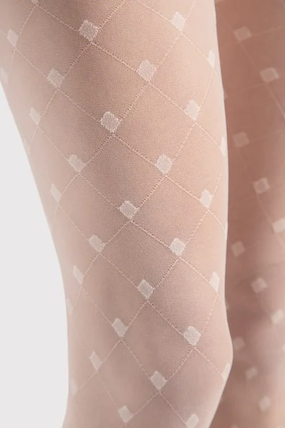 Vzorované dámské punčochové kalhoty Fiore G Hailey