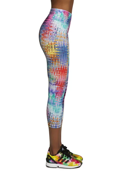 Dámské multicolor legíny Bas Bleu Tessera - fitness móda