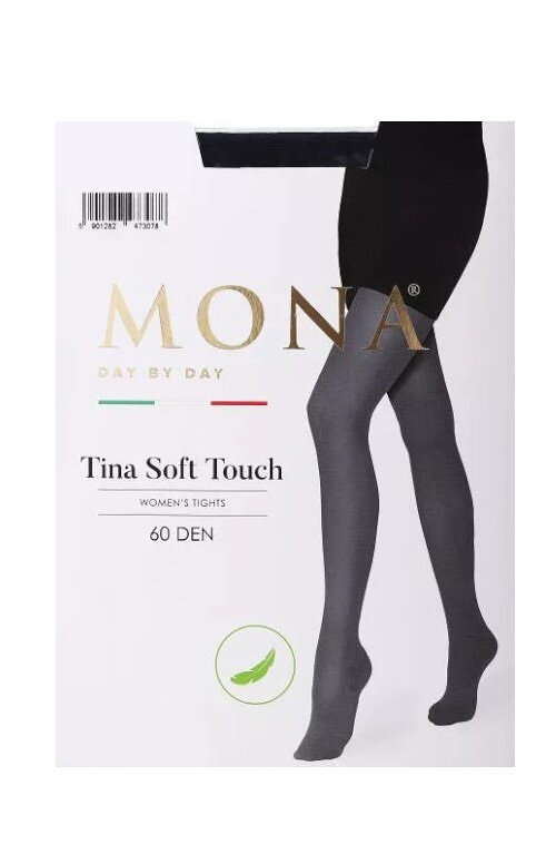 Dámské punčochové kalhoty Mona Tina Soft Touch 7881 den 2-4, černá káva 2-S i384_48796209