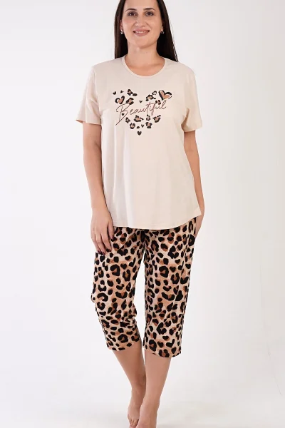 Kapri pyžamo Lovely Leopard