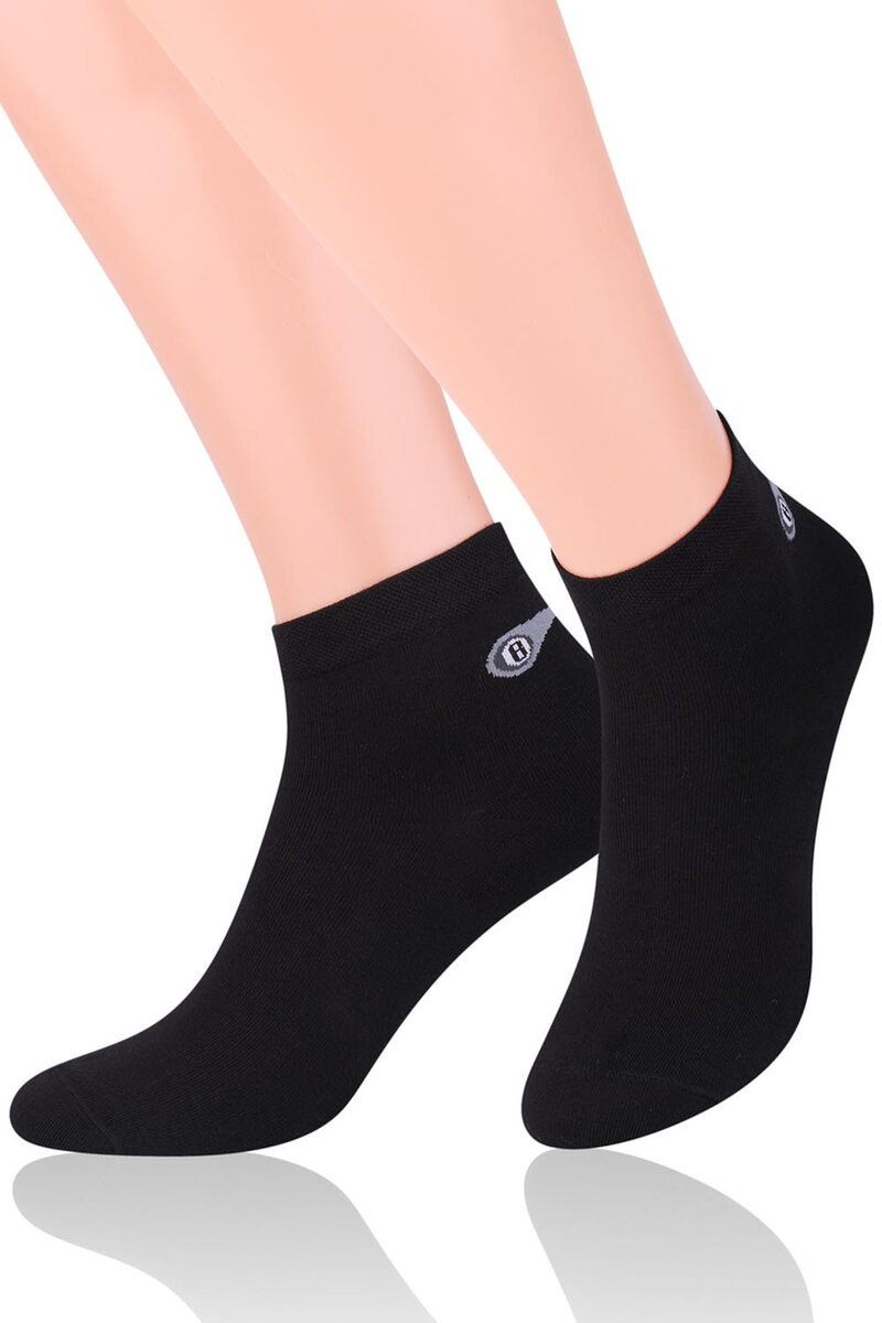 Černé pohodlné ponožky pro muže Steven 046, 44-46 i510_34580197138