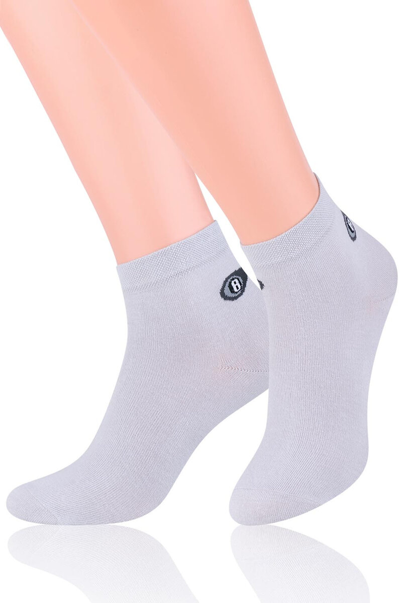 Komfortní bavlněné ponožky Steven Grey 046 pro muže, 44-46 i510_34580356177