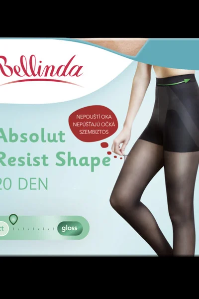 Dámské formující punčochové kalhoty, navíc nepouští oka ABSOLUT RESIST SHAPE HK87T DEN - B