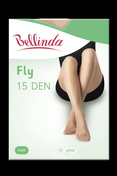 Dámské jemné strečové punčochové kalhoty FLY PANTYHOSE 78VG06 DEN - BELLINDA - almond