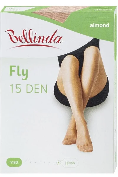 Dámské jemné strečové punčochové kalhoty FLY PANTYHOSE 78VG06 DEN - BELLINDA - almond