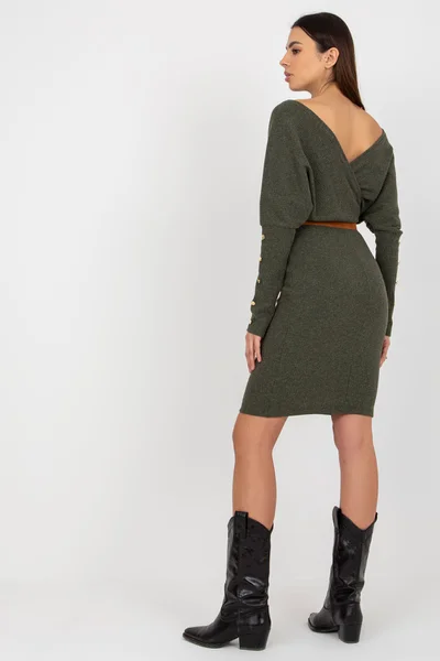 Dámské šaty TW SK BE BU6 EX0974 khaki - FPrice