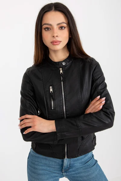 Bunda HM KR pro ženy - elegantní černá bunda od FPrice