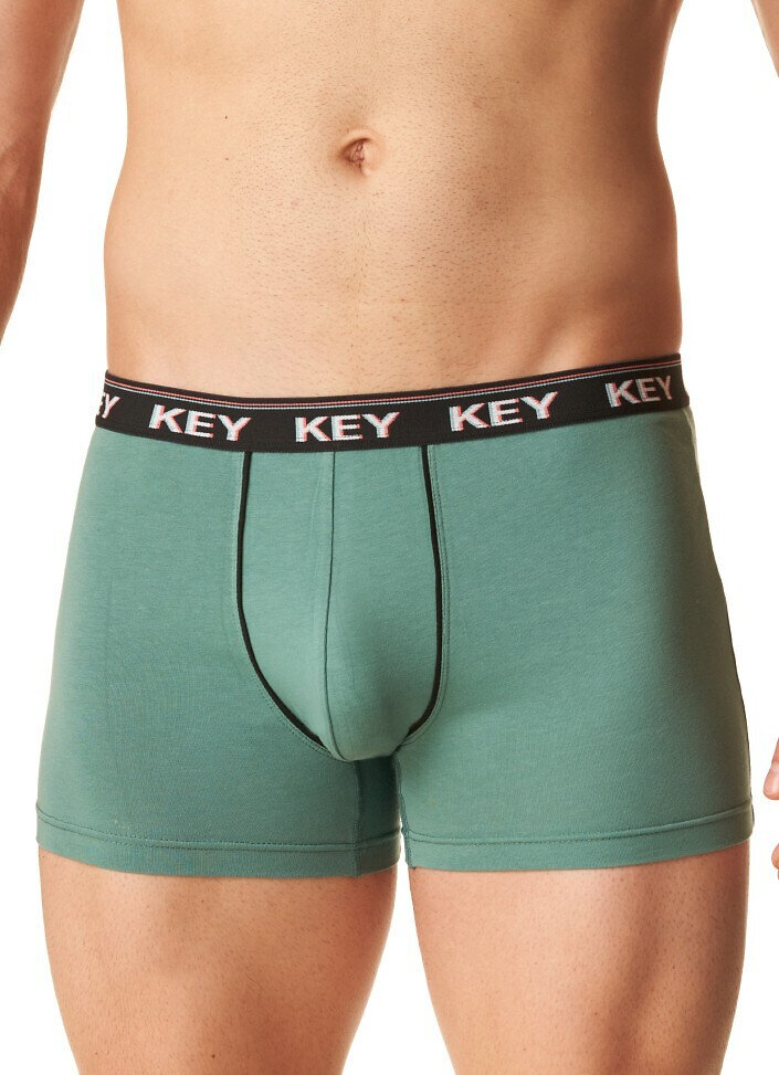 Nadčasové pánské boxerky Key MXH s elastickým pasem, černá XXL i384_40351790