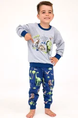 Chlapecké pyžamo CornetteKids Boy 593/163 Dinosaur dł/r 86-128