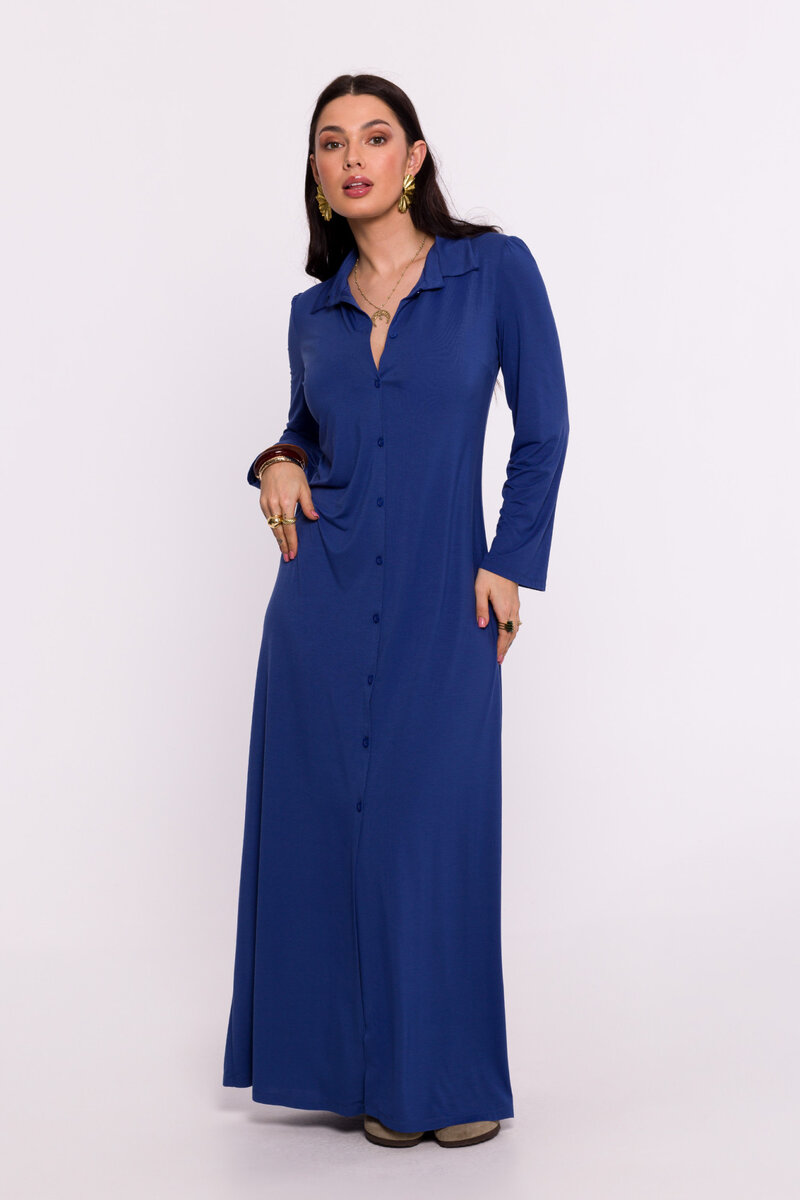 Viskózové elegantní maxi šaty BeWear, Xl i240_193673_2:XL