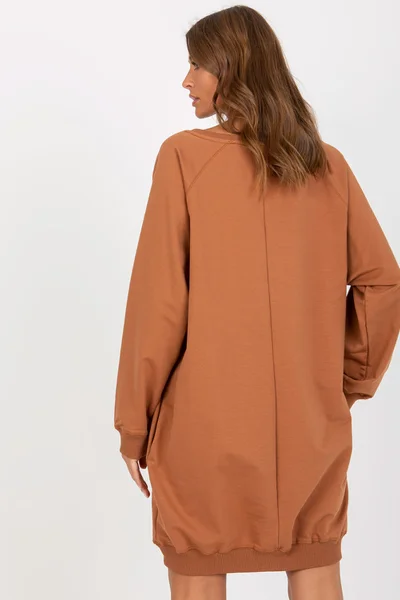 Dámská oversize mikina s aplikací Fashionhunters