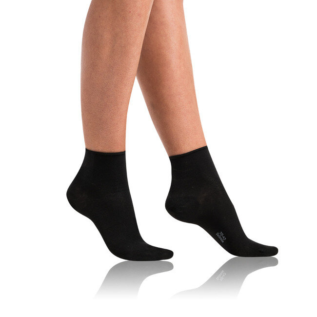 Dámské ponožky z bio bavlny s netlačícím lemem GREEN ECOSMART COMFORT SOCKS - BELLINDA - č, 35 - 38 i454_BE495926-940-38